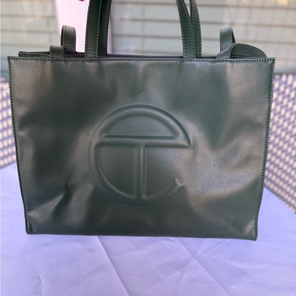 Telfar Dark Green Tote Bag - Picture 6 of 6